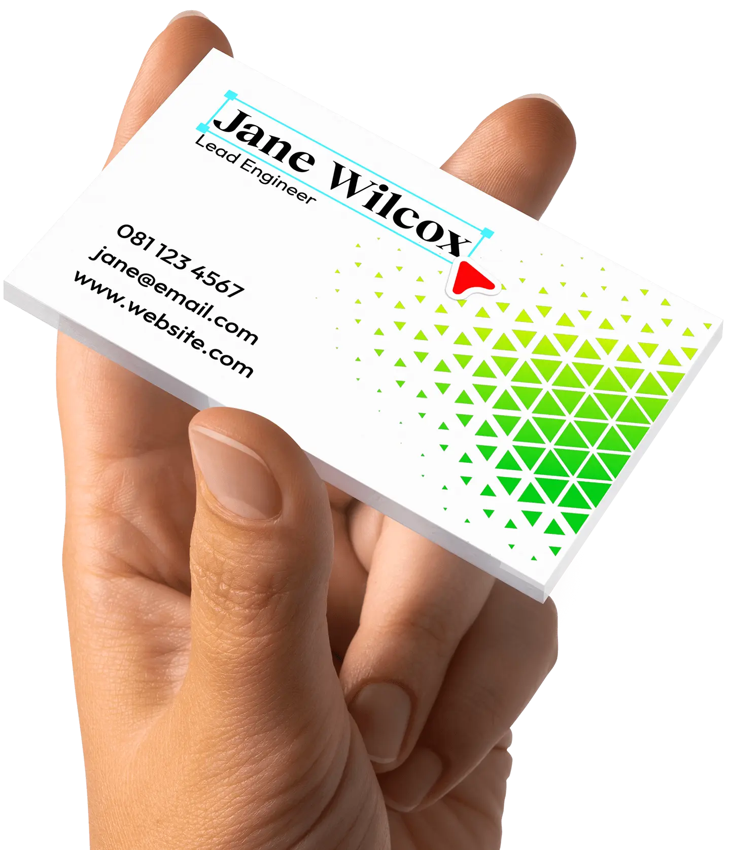Business Card with custom design
