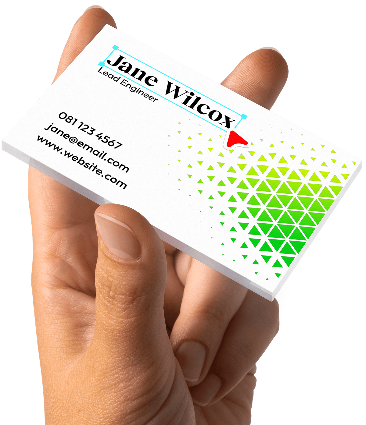 Business Card with custom design