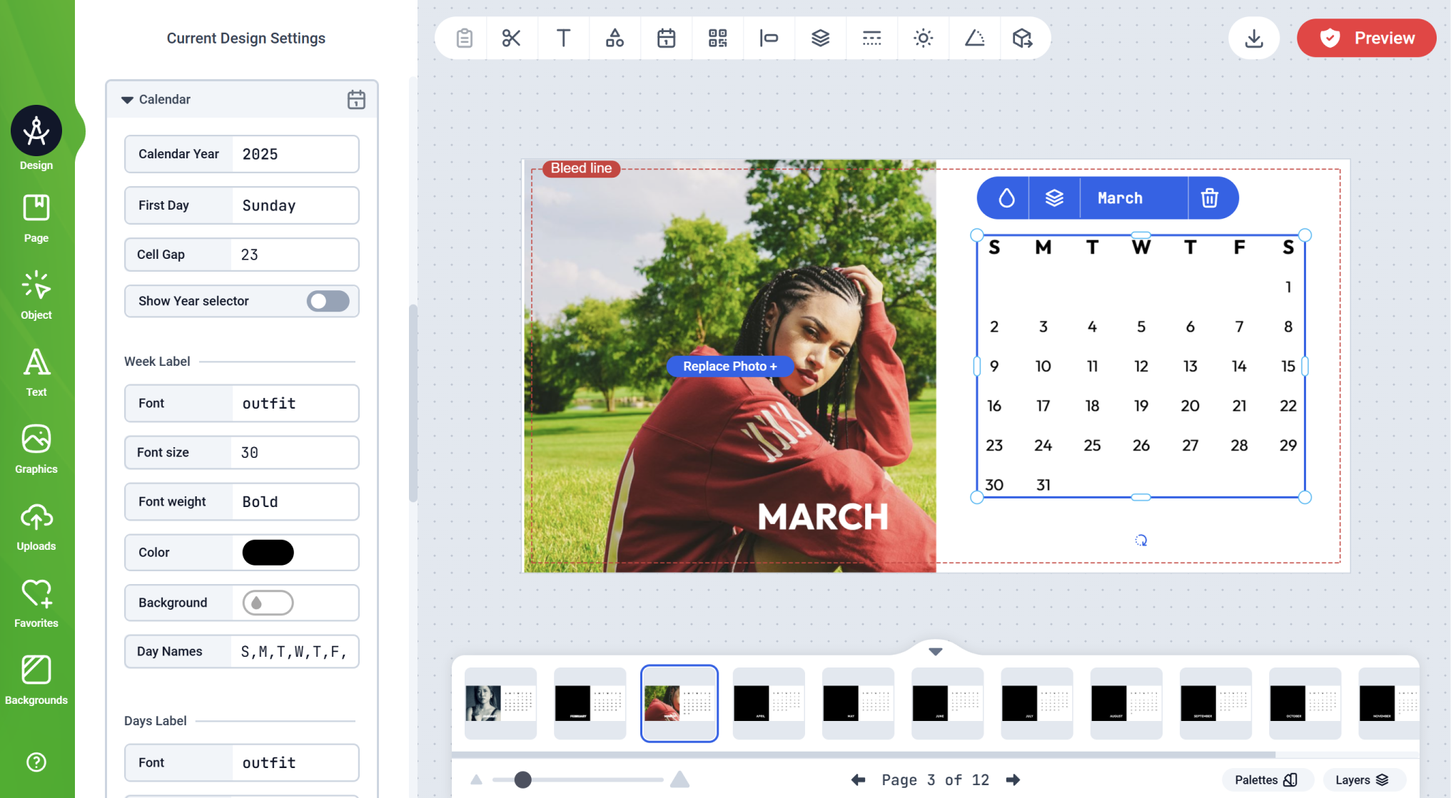 Calenda screenshot