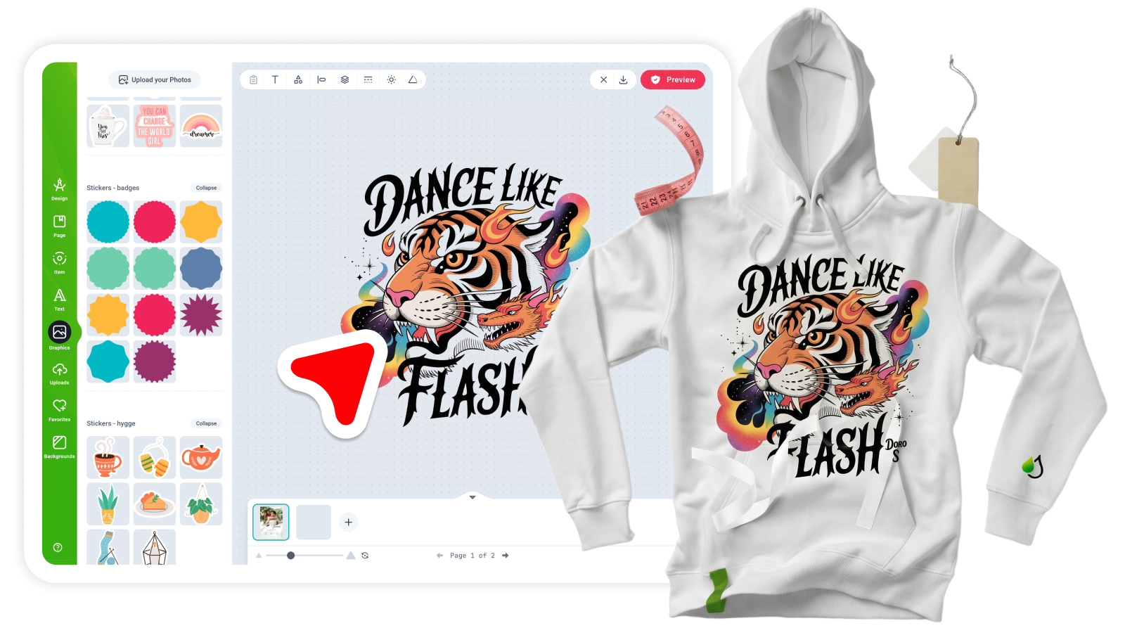 DTF laptop design software