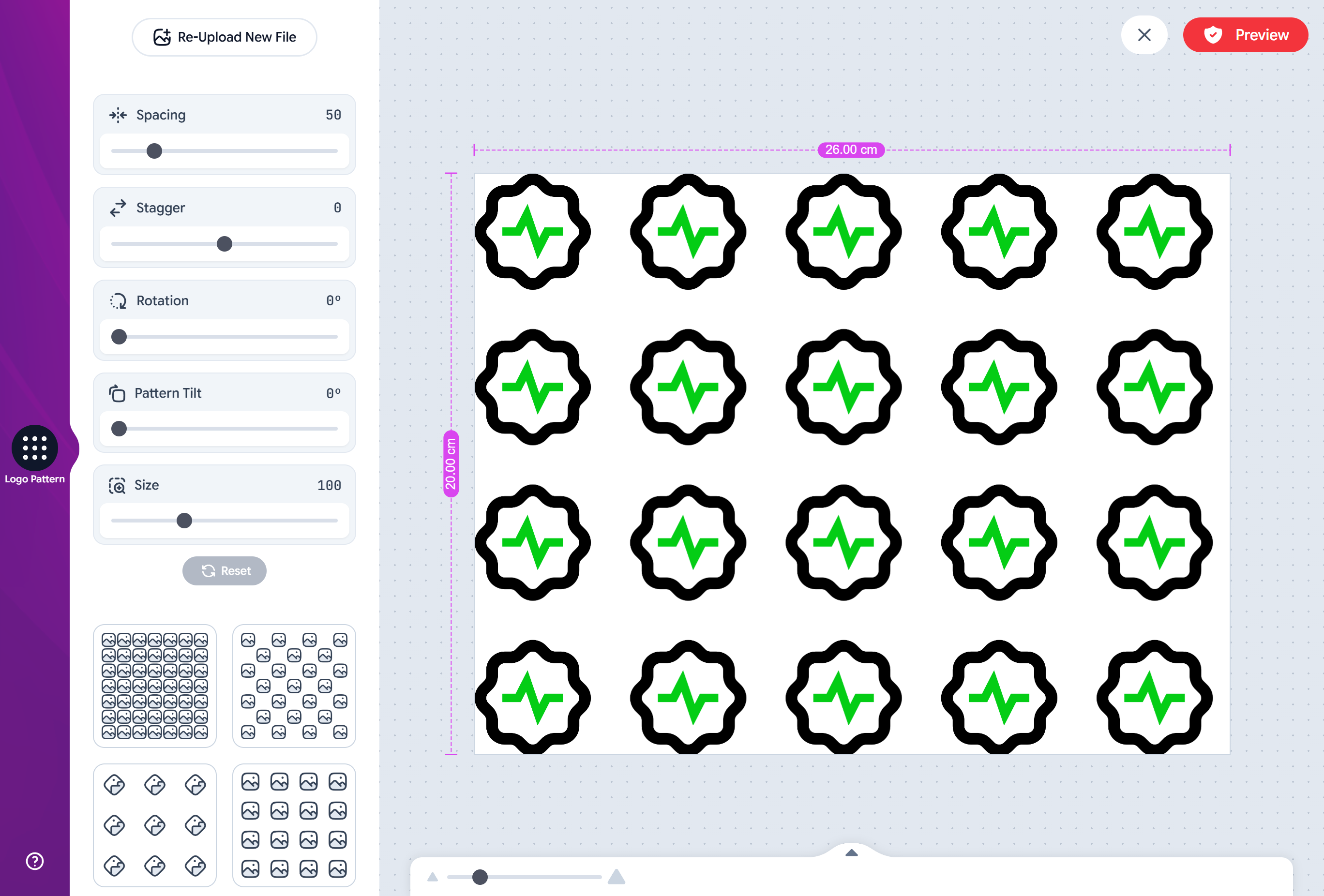 Logo Pattern Builder