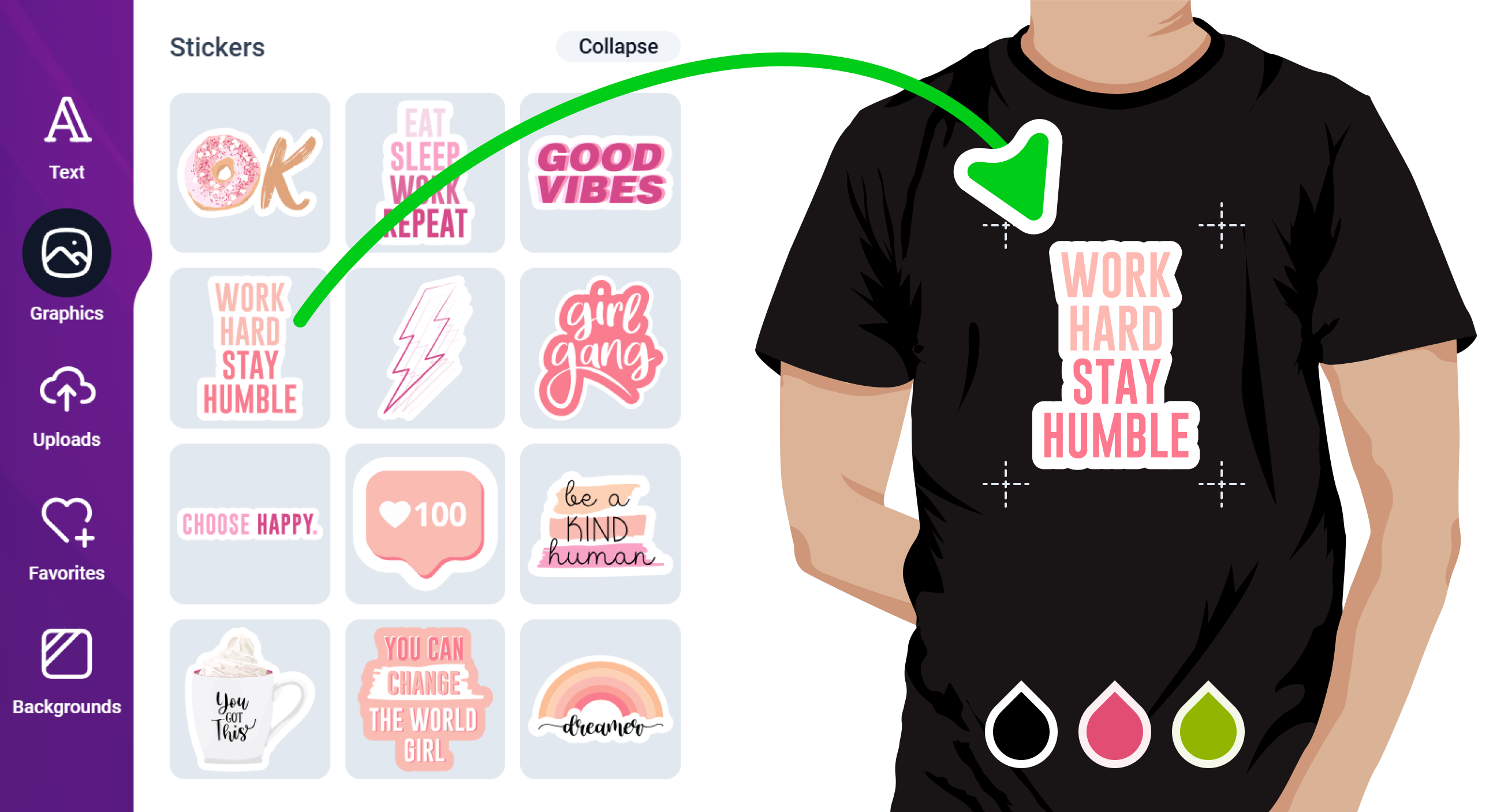 Print.App Editor apparel module