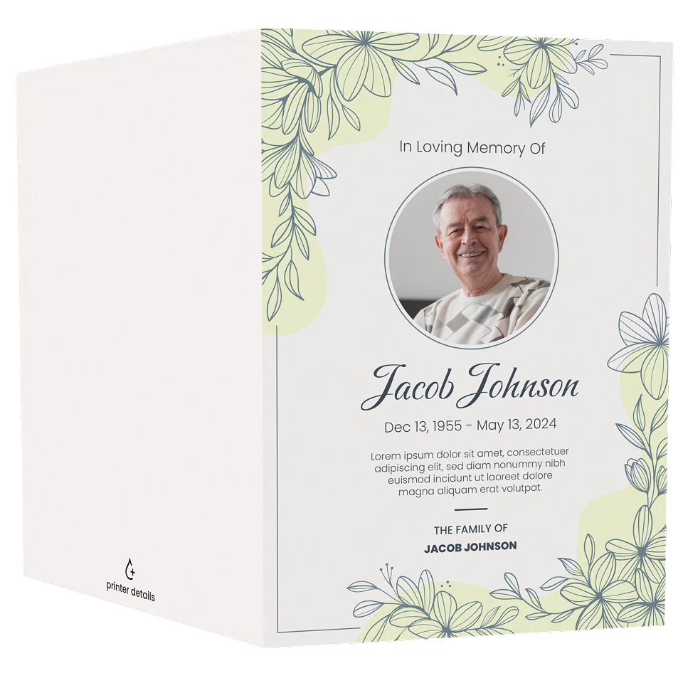 funeral programs demos